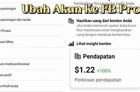 Cara Mendapatkan Penghasilan Dari Fb Pro